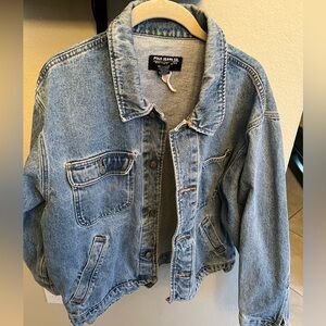 Vintage 90s Polo Jeans Co Ralph Lauren Men's Classic Trucker Denim Jacket sz L